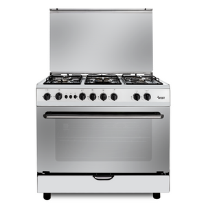 Cuisinière 5 feux gaz 60*90 WEST 6090IX